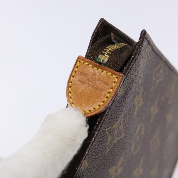 LOUIS VUITTON Monogram Bucket GM Accessory Pouch LV Auth 139485
