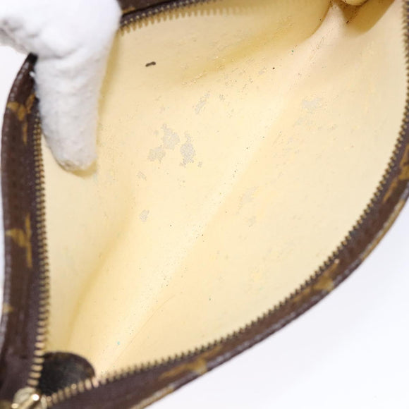 LOUIS VUITTON Monogram Bucket GM Accessory Pouch LV Auth 139485