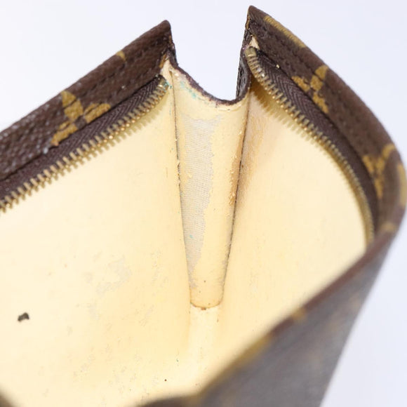 LOUIS VUITTON Monogram Bucket GM Accessory Pouch LV Auth 139485