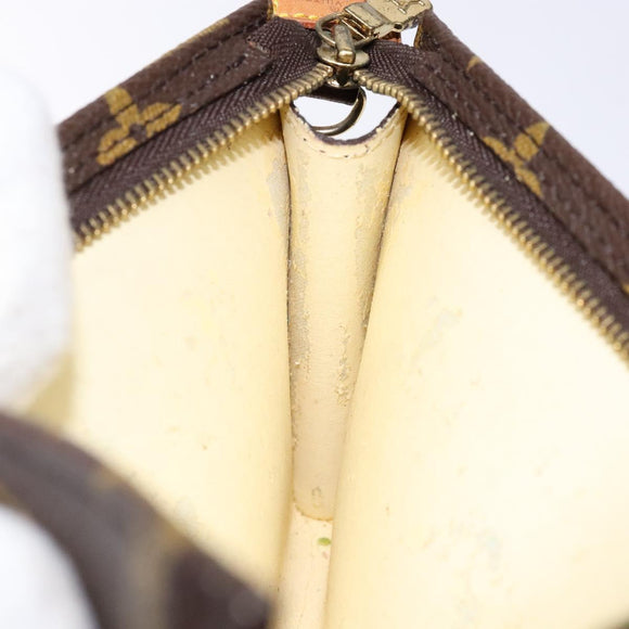 LOUIS VUITTON Monogram Bucket GM Accessory Pouch LV Auth 139485