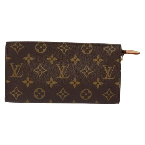 LOUIS VUITTON Monogram Bucket GM Accessory Pouch LV Auth 139485