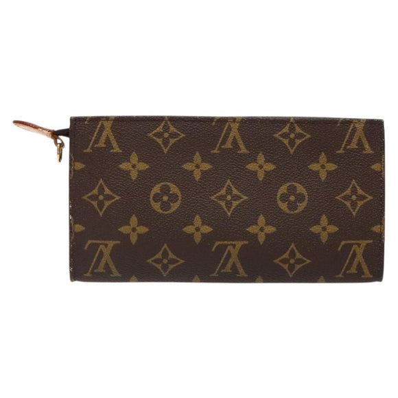LOUIS VUITTON Monogram Bucket GM Accessory Pouch LV Auth 139485