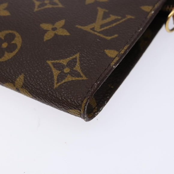 LOUIS VUITTON Monogram Bucket GM Accessory Pouch LV Auth 139485