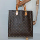 LOUIS VUITTON Monogram Sac Plat Hand Bag M51140 LV Auth 139486-19