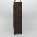 LOUIS VUITTON Monogram Sac Plat Hand Bag M51140 LV Auth 139486-4