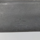 LOUIS VUITTON Monogram Mat Agenda MM Day Planner Cover Gray R20925 Auth 139494-12