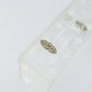 LOUIS VUITTON Monogram Clear Box Jewelry Box plastic Clear LV Auth 139495-8