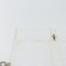 LOUIS VUITTON Monogram Clear Box Jewelry Box plastic Clear LV Auth 139495-18