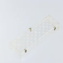 LOUIS VUITTON Monogram Clear Box Jewelry Box plastic Clear LV Auth 139495-5