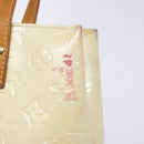 LOUIS VUITTON Monogram Vernis Reade PM Hand Bag Perle M91336 LV Auth 139500-9
