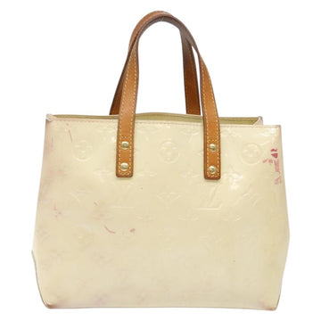 LOUIS VUITTON Monogram Vernis Reade PM Hand Bag Perle M91336 LV Auth 139500 - 0