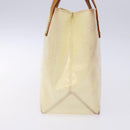 LOUIS VUITTON Monogram Vernis Reade PM Hand Bag Perle M91336 LV Auth 139500-4
