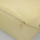 LOUIS VUITTON Monogram Vernis Reade PM Hand Bag Perle M91336 LV Auth 139501-9