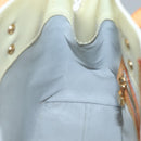 LOUIS VUITTON Monogram Vernis Reade PM Hand Bag Perle M91336 LV Auth 139501-18