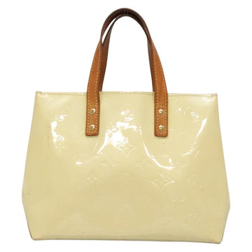LOUIS VUITTON Monogram Vernis Reade PM Hand Bag Perle M91336 LV Auth 139501 - 0