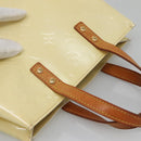 LOUIS VUITTON Monogram Vernis Reade PM Hand Bag Perle M91336 LV Auth 139501-6