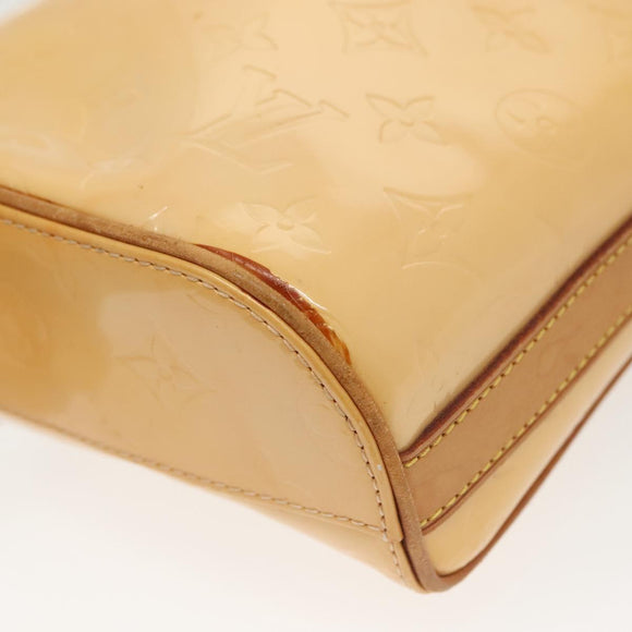 LOUIS VUITTON Vernis Sullivan Vertical Bag Marshmallow Pink M91298 Auth 139503