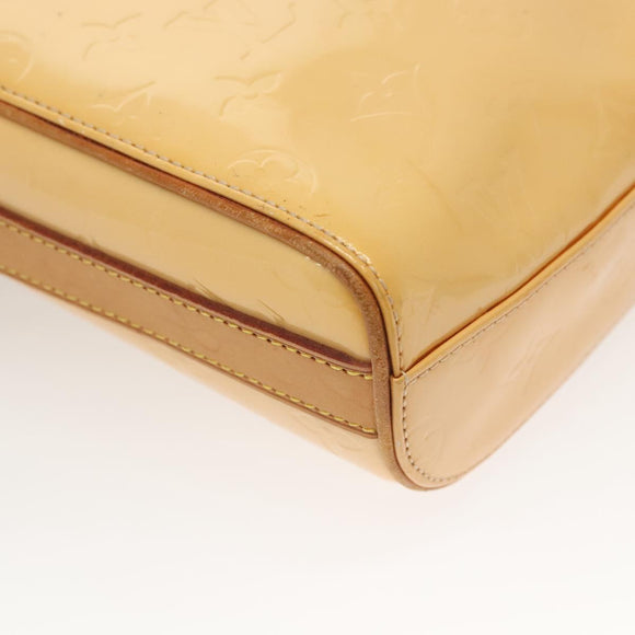 LOUIS VUITTON Vernis Sullivan Vertical Bag Marshmallow Pink M91298 Auth 139503