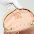 LOUIS VUITTON Vernis Sullivan Vertical Bag Marshmallow Pink M91298 Auth 139503-10