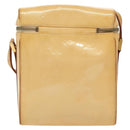 LOUIS VUITTON Vernis Sullivan Vertical Bag Marshmallow Pink M91298 Auth 139503-2