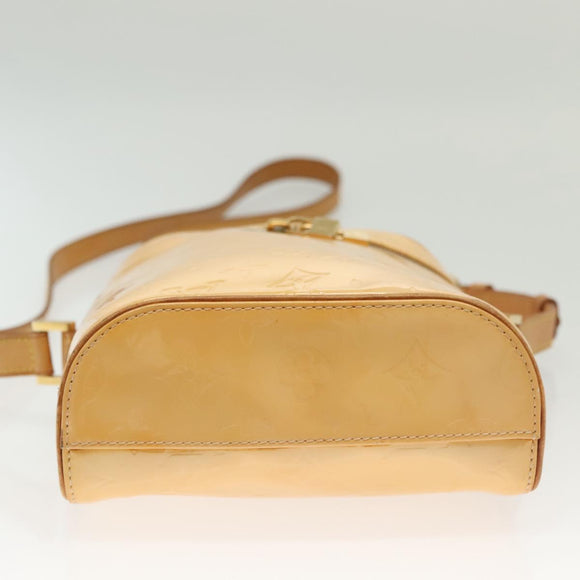 LOUIS VUITTON Vernis Sullivan Vertical Bag Marshmallow Pink M91298 Auth 139503