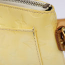 LOUIS VUITTON Monogram Vernis Minna Street Shoulder Bag Perle M91509 Auth 139504-9