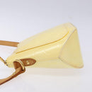 LOUIS VUITTON Monogram Vernis Minna Street Shoulder Bag Perle M91509 Auth 139504-4