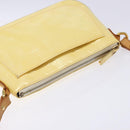 LOUIS VUITTON Monogram Vernis Minna Street Shoulder Bag Perle M91509 Auth 139504-6