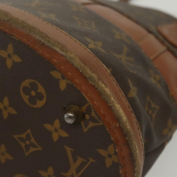 LOUIS VUITTON Monogram Bucket PM Shoulder Bag USA limited M42238 LV Auth 139506