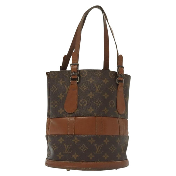 LOUIS VUITTON Monogram Bucket PM Shoulder Bag USA limited M42238 LV Auth 139506
