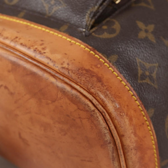 LOUIS VUITTON Monogram Montsouris MM Backpack M51136 LV Auth 139512