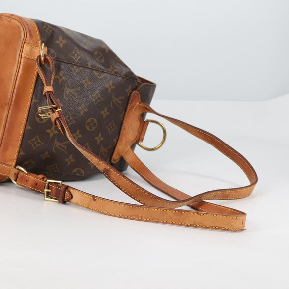 LOUIS VUITTON Monogram Montsouris MM Backpack M51136 LV Auth 139512