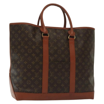 LOUIS VUITTON Monogram Sac Weekend GM Tote Bag M42420 LV Auth 139515