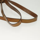 GUCCI Bamboo Backpack Patent leather Outlet Gold 003 1705 0030 Auth 139519-11