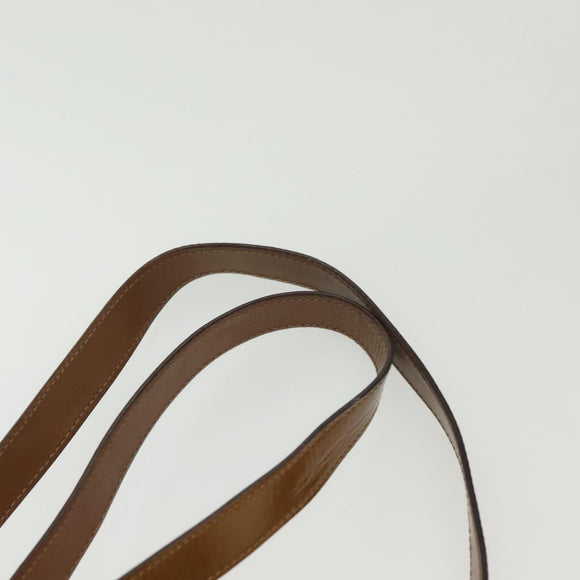 GUCCI Bamboo Backpack Patent leather Outlet Gold 003 1705 0030 Auth 139519