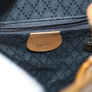 GUCCI Bamboo Backpack Patent leather Outlet Gold 003 1705 0030 Auth 139519-21