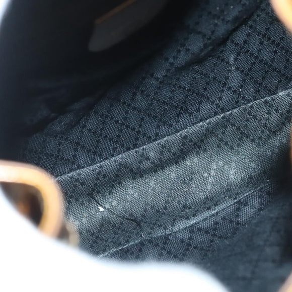 GUCCI Bamboo Backpack Patent leather Outlet Gold 003 1705 0030 Auth 139519