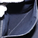 Salvatore Ferragamo Gancini Tote Bag Canvas Blue Gold Auth 139532-19