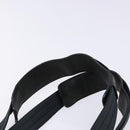 Salvatore Ferragamo Gancini Tote Bag Canvas Blue Gold Auth 139532-8