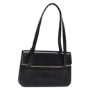 Burberrys Nova Check Tote Bag Leather Beige Black Auth 139536-1