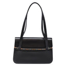 Burberrys Nova Check Tote Bag Leather Beige Black Auth 139536-13