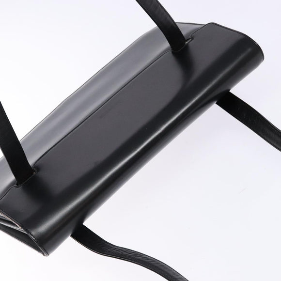 Burberrys Nova Check Tote Bag Leather Beige Black Auth 139536