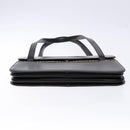 Burberrys Nova Check Tote Bag Leather Beige Black Auth 139536-5