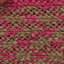 BALENCIAGA Vanier Tote Bag Raffia Pink 286370 Auth 139539-3