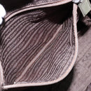 PRADA Hand Bag Nylon Green Silver Auth 139545-24