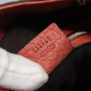 GUCCI Bamboo Tote Bag Leather Red Silver 232947 Auth 139547-12