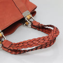 GUCCI Bamboo Tote Bag Leather Red Silver 232947 Auth 139547-7