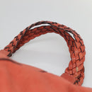 GUCCI Bamboo Tote Bag Leather Red Silver 232947 Auth 139547-8