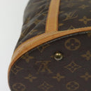 LOUIS VUITTON Monogram Bucket GM Shoulder Bag M42236 LV Auth 139551-12