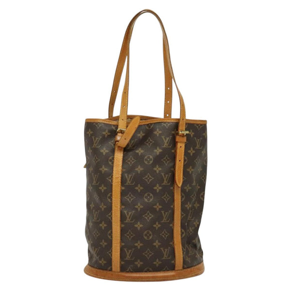 LOUIS VUITTON Monogram Bucket GM Shoulder Bag M42236 LV Auth 139551